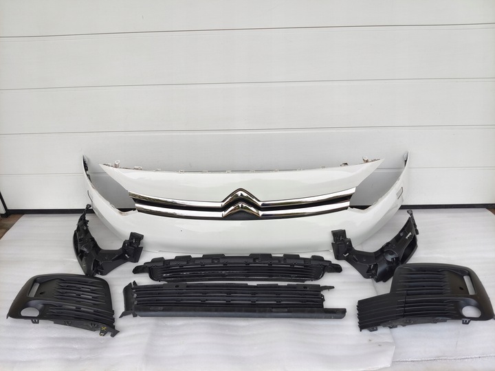 фото №1, Citroen jumpy iii 16- бампер перед решётка решётка радиатора 9808638877