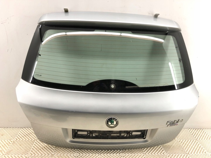 фото №1, Кришка зад skoda fabia ii хетчбек 06-14 срібний задня, багажника