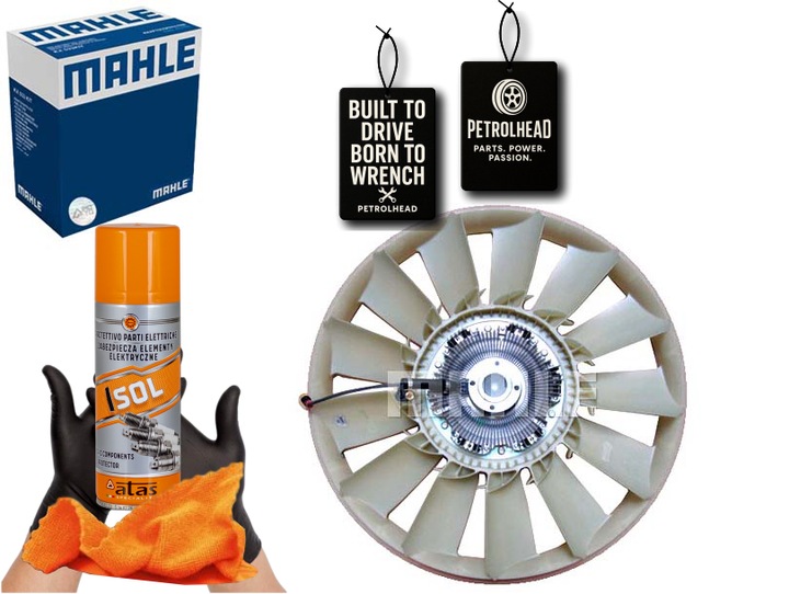 фото №1, Сцепление вентилятора радиатор man tga tgs i tgx i #petrolhead pro+ kit4