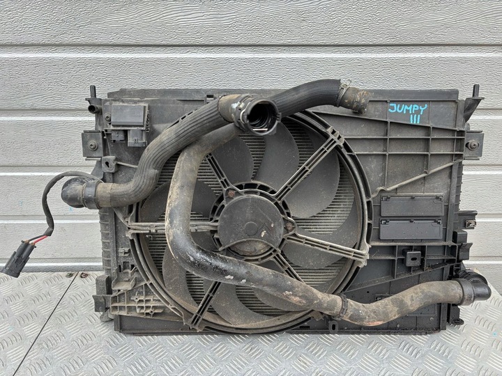 фото №1, Citroen jumpy iii expert радиатор комплект вентилятор