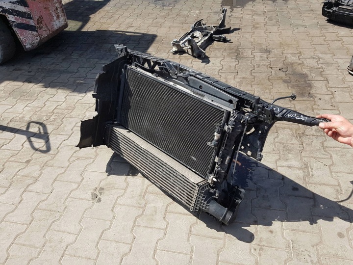 фото №6, Audi a6 c7 10-14r 2.0 tdi передня панель радіатор вентилятори автомат