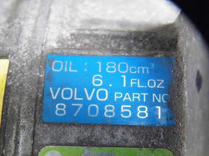 фото №9, Volvo s40 v40 1.6 1.8 2.0 b компресор кондиціонера
