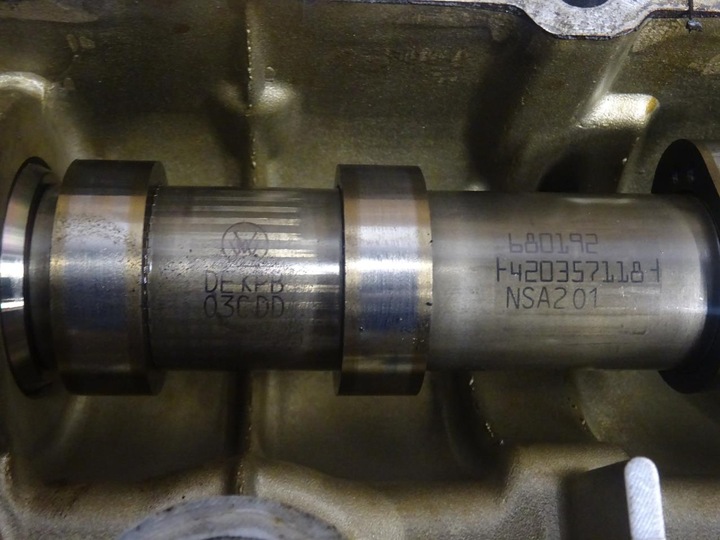 фото №11, A3 8p golf vi leon ii 1.4 tsi tfsi cax головка крышка клапанов валы