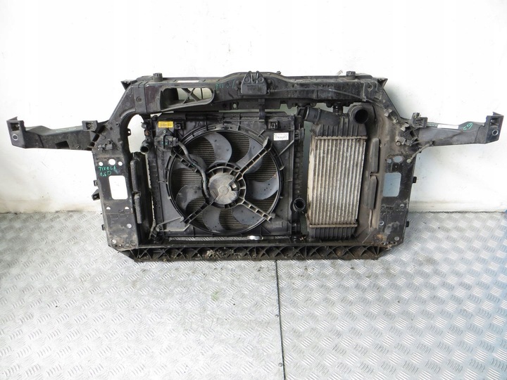 фото №1, Ssangyong tivoli 1.6d pas переднее радиатор kpl 14-