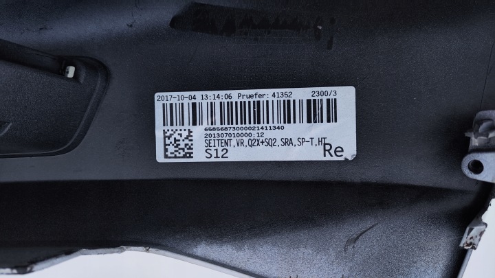 фото №9, Audi q2 81a s line кутник карта бампера праве перед передній le-c152