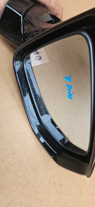 фото №15, Дзеркало праві 9 pin lexus ux ux200 ux250h 2020 рік usa