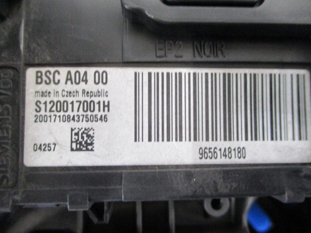 фото №6, Peugeot 407 модуль bsi 9656148180 9655221180