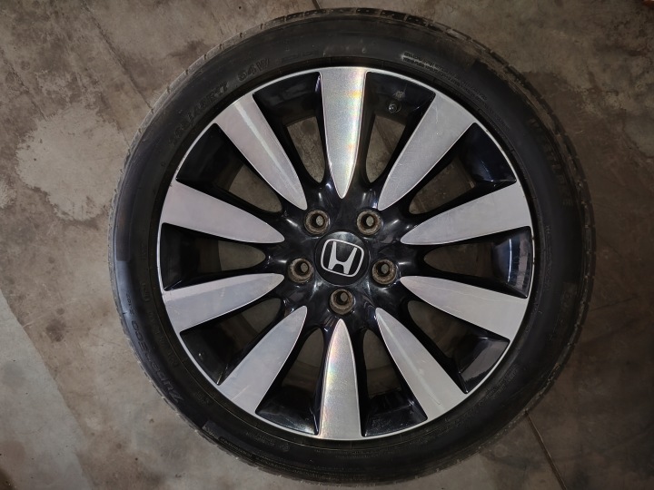 фото №14, Диски алюмінієві 5x114.3 7.0" 17 honda civic ix 12-17