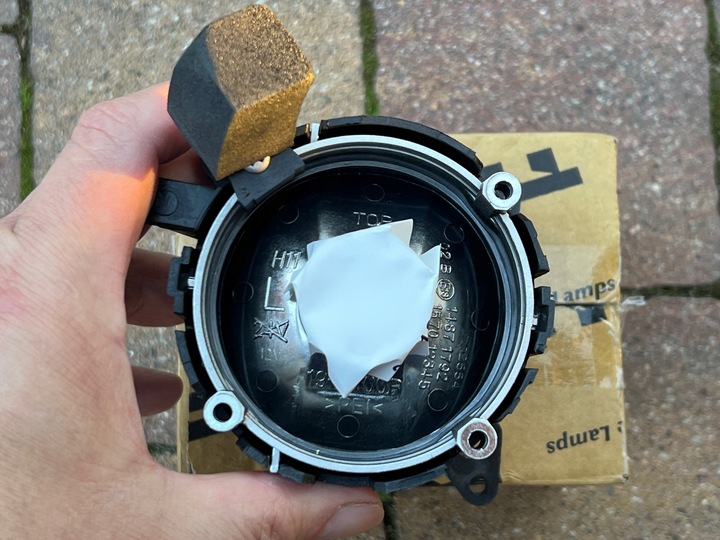 фото №3, Лампа mitsubishi lancer 03.07- фара лівий