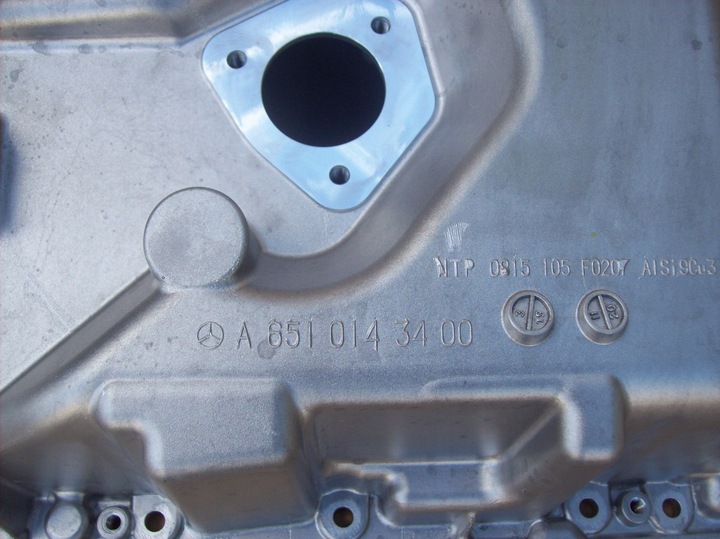 фото №5, Mercedes w117 w176 w246 поддон масляная 651 a6510143400