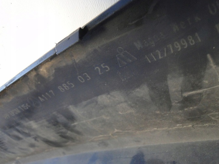 фото №13, Mercedes cla 117 w117 накладка дифузор задній