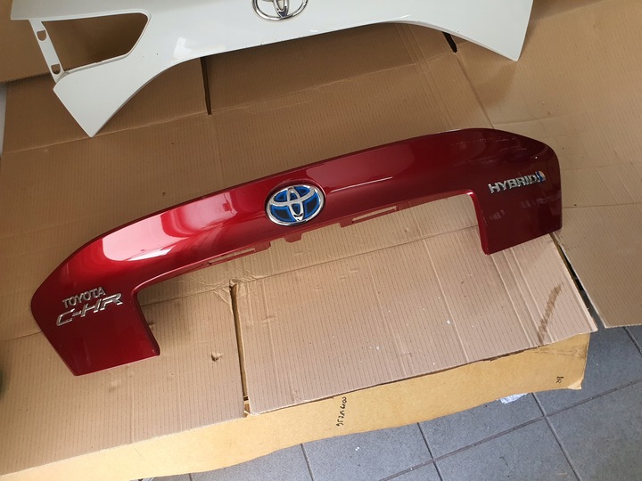 фото №1, Toyota c-hr chr планка накладка кришки багажника