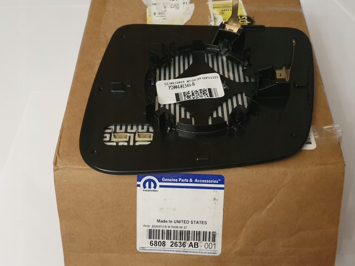 фото №15, Зеркало стекло вкладка правое+ левое dodge durango 2011-2022r. 11-22r.