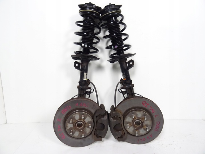 фото №16, Qashqai i j10 1.6 dci амортизатор поворотный кулак правая 54302br04a