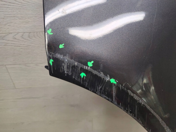 фото №6, Audi a5 8t крило передній ліве aluminiowy