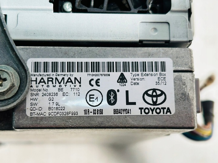 фото №11, Avensis t27 радиопроигрыватель радио экран навигация навигация tg1 86140-05020