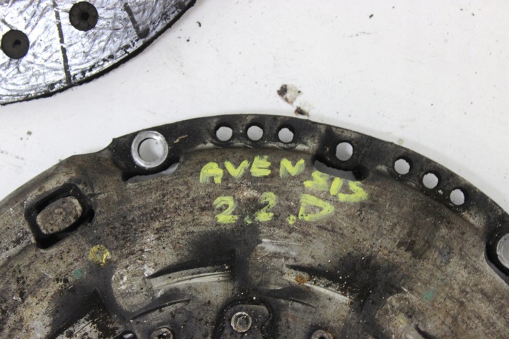 фото №8, Toyota avensis t25 2.2 d-4d зчеплення диск притиск колесо двомасовий комплект