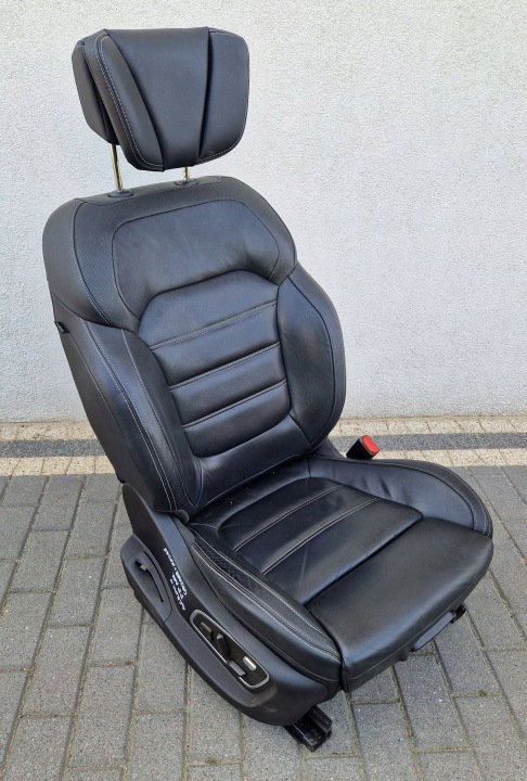 фото №6, Renault grand scenic 4 iv 16-22 правое передний сиденье чёрная кожа массаж