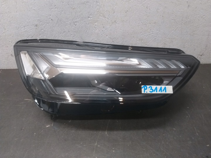 фото №1, Лампа перед правая audi q5 полный led рестайлинг 80a941036a