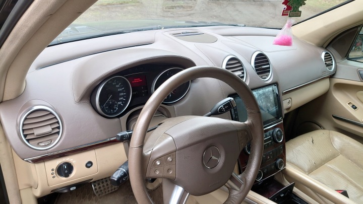 фото №15, Консоль торпедо кожа подушки ремни mercedes gl x164 05-08