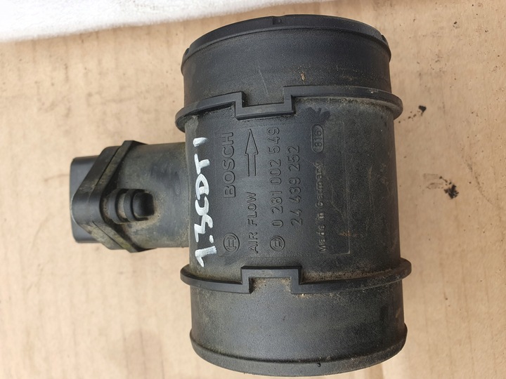 фото №1, Витратомір 1.3 cdti 0281002549 opel corsa c 2001r 1.3 cdti справний