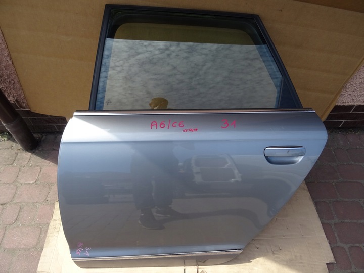фото №1, Audi a6 c6 двері ліві зад універсал