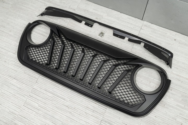 фото №16, Jeep wrangler jl 2018+ решётка радиатора inferno