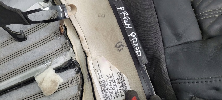 фото №14, A6 c7 4g сиденье кожа обшивка правая правые перед sline a7 4g