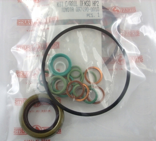 фото №1, 097490-0010 набір прокладок насоса denso hp2 toyota