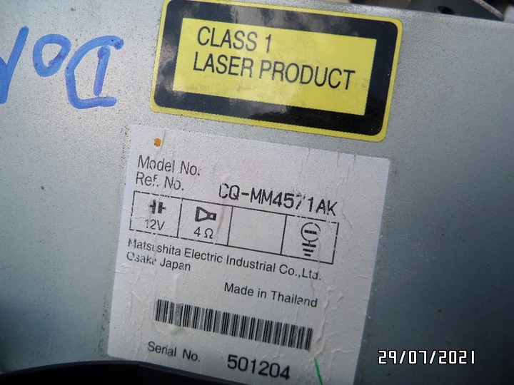 фото №14, Радио cd mazda 6 gr1c66dsx cq-mm45710a