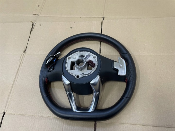 фото №10, Руль кожа мульти функция лепестки автомат mercedes cla w118 w 118