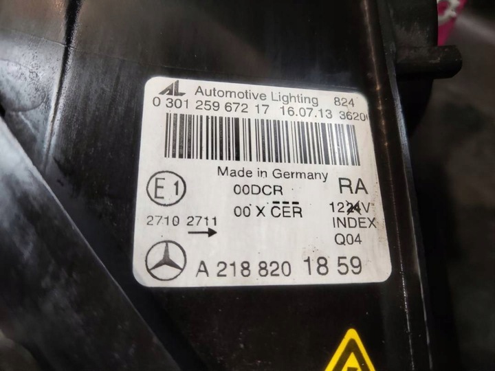 фото №8, Лампа права праві перед led mercedes cls w218 c218