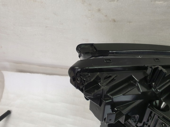 фото №9, Ліва лампа перед hyundai santa fe iv рестайлінг led 20- 92101s1600 пошкоджена