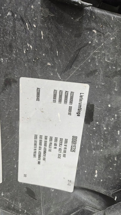 фото №16, Бампер перед переднє mercedes s-klasa amg w223 a2238805801 хромовані елементи