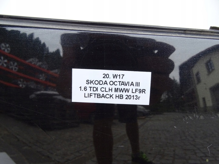 фото №15, Бампер зад задний lf9r skoda octavia iii 5e hb liftback 12-17r 4x pdc