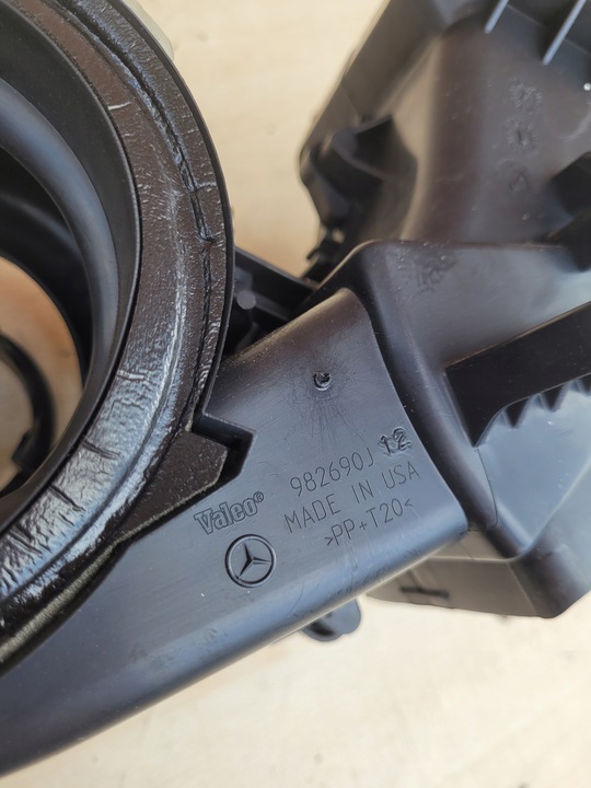 фото №12, Mercedes ml w164 05-11 3.0 cdi воздуходувка воздуховод