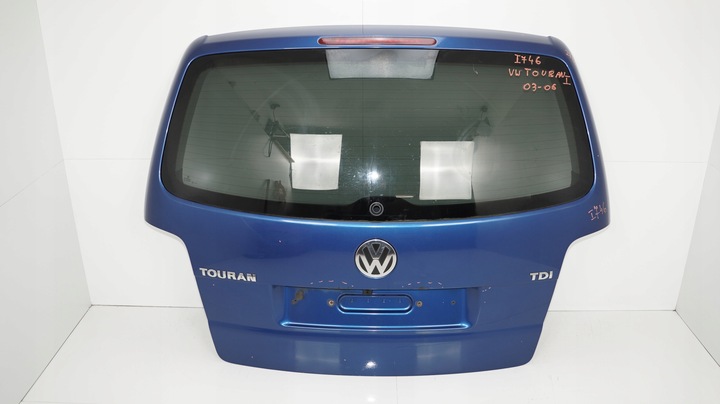 фото №1, Крышка багажника зад vw touran i 03-06r lc5c