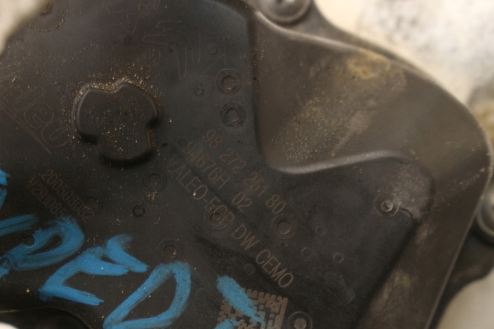 фото №9, Клапан egr радиаторов 9827225180 peugeot expert iii jumpy 2.0 синий hdi