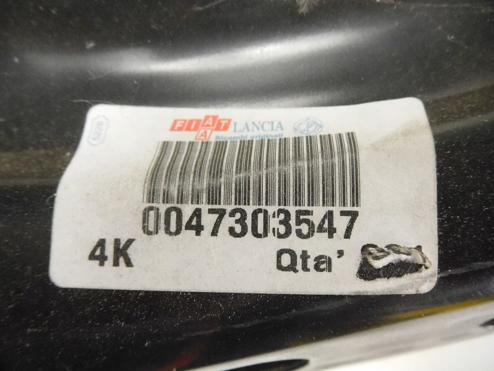 фото №7, Рама спинка сидіння fiat punto fl 03-10 47303547
