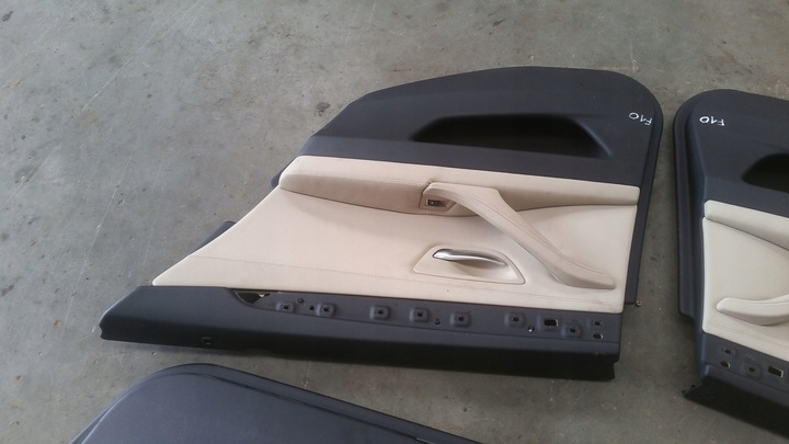 фото №15, Сиденья обшивки кожа kpl bmw f10