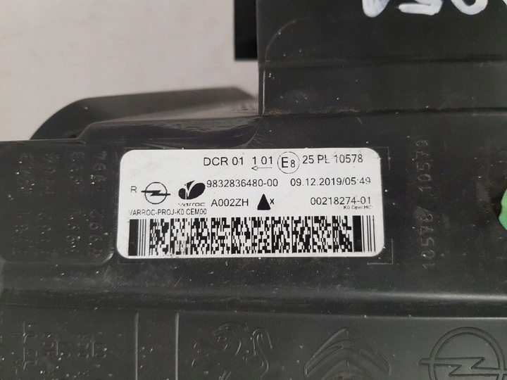 фото №14, Opel vivaro c zafira d life лампа proace space tourer лампы правая левая