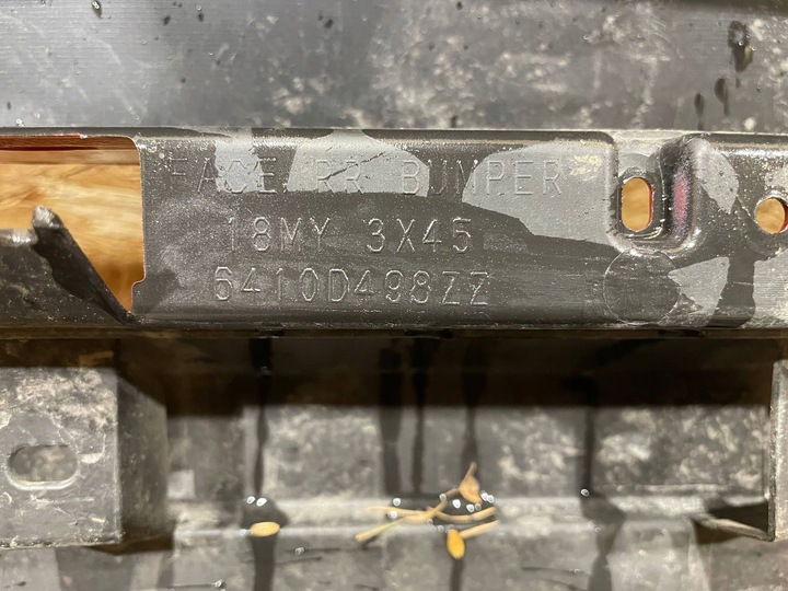 фото №9, Mitsubishi asx рестайлінг 16-19 бампер зад задній