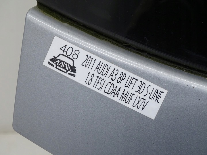 фото №14, Кришка зад задня багажника з скло audi a3 8p рестайлінг 3d hb s-line lx7v