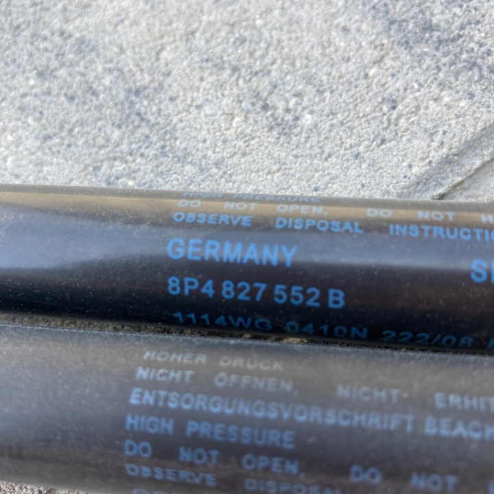 фото №5, A3 рестайлінг sportback приводи кришки зад 8p4827552b