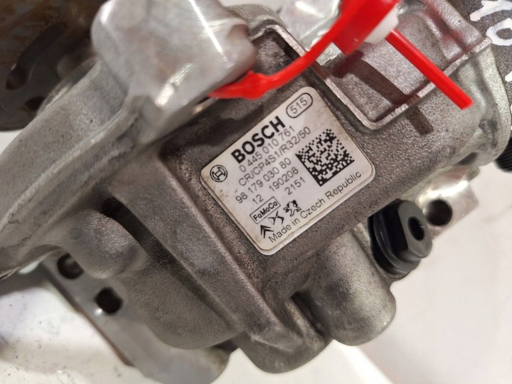 фото №7, Насос впрыскивающий bosch 0445010761 citroen berlingo rifter 1.5 hdi 18-
