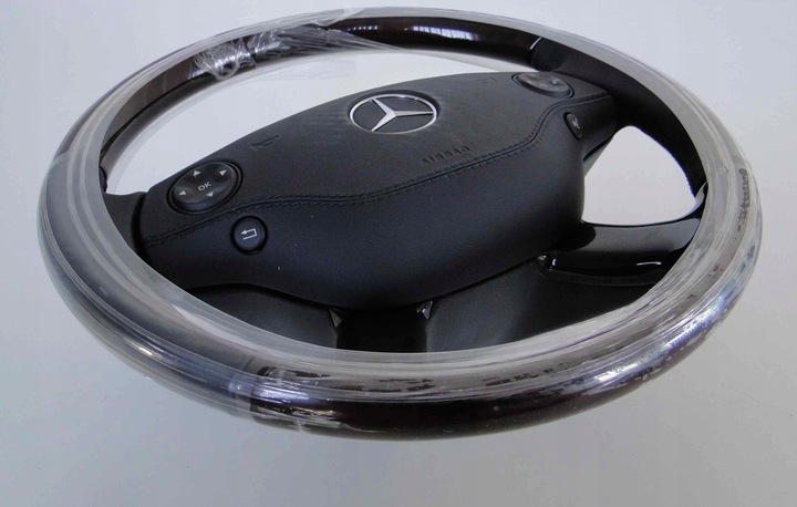 фото №12, Mercedes s клас w221 221 кермо дерево захист колонки