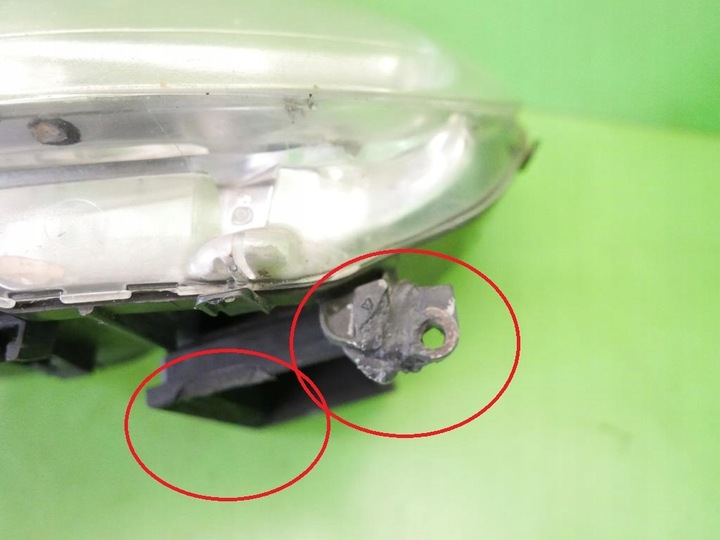 фото №12, Фара лампа левая перед peugeot 607 phi 99-04