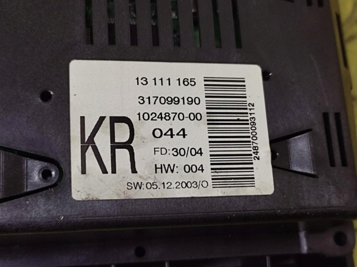 фото №6, Opel astra h дисплей 13111165