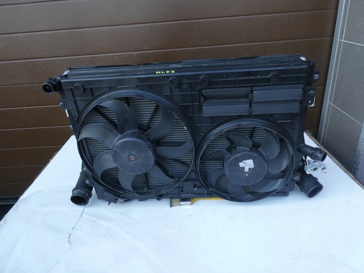 фото №6, Комплект радиатор vw caddy touran seat altea