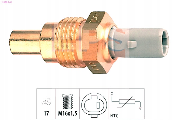 фото №2, Датчик температуры жидкости охлаждающей toyota eps
